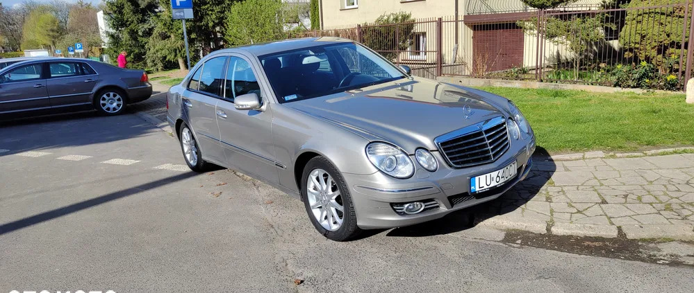 mercedes benz klasa e lubelskie Mercedes-Benz Klasa E cena 37900 przebieg: 129400, rok produkcji 2007 z Lublin
